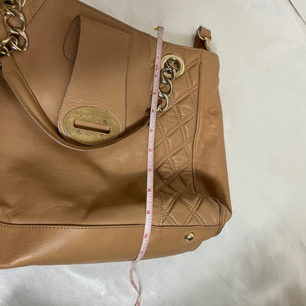 Stuart Weitzman Soft Leather Handbag Shoulder Bag… - image 7